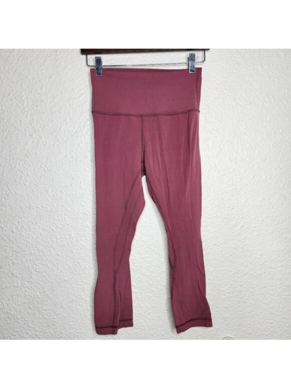Lululemon Align Crop 21" in Misty Merlot Women's Size 6